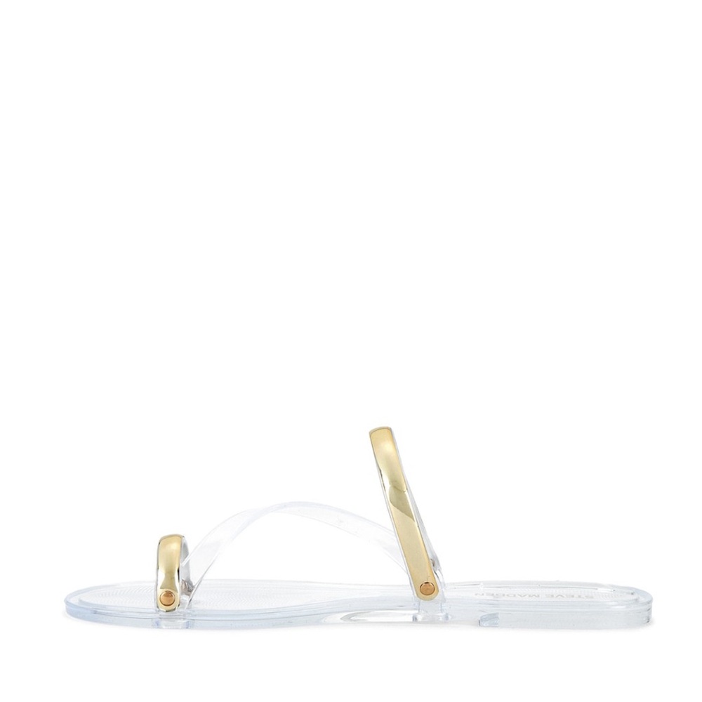 Steve Madden Fuze flat in Clear